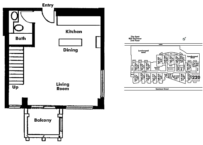 Floor plan Loft220