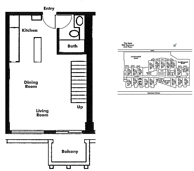 Floor plan Loft213