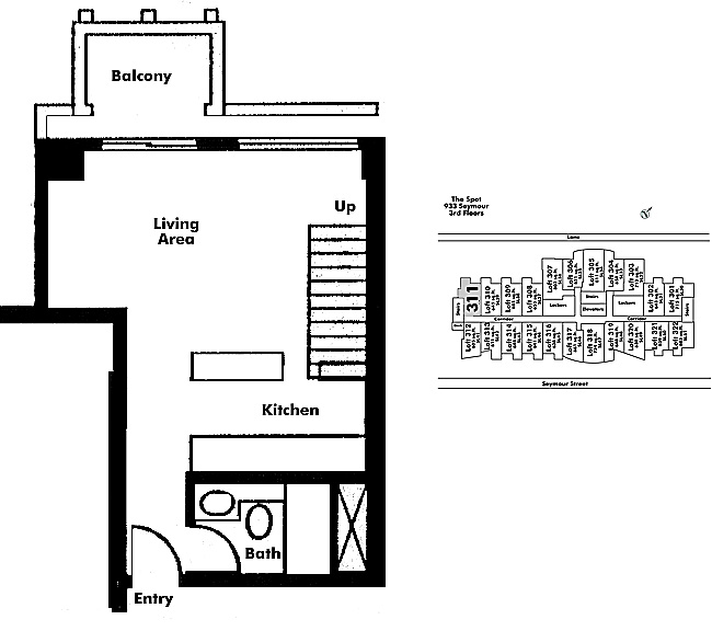 Floor plan Loft311