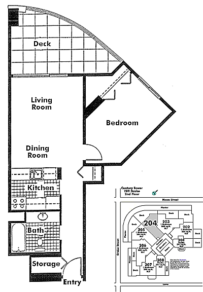 Floor plan 204