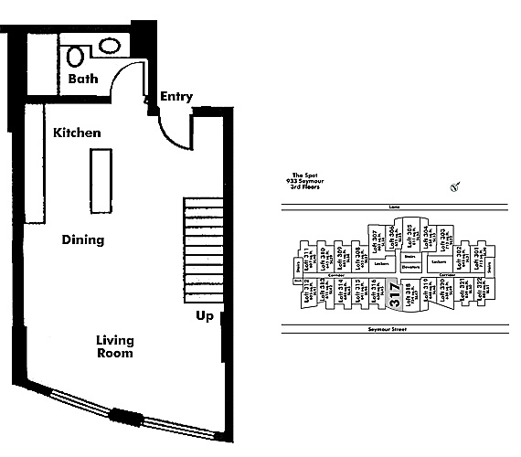 Floor plan Loft317