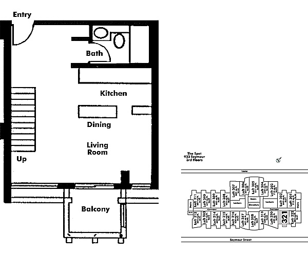 Floor plan Loft321