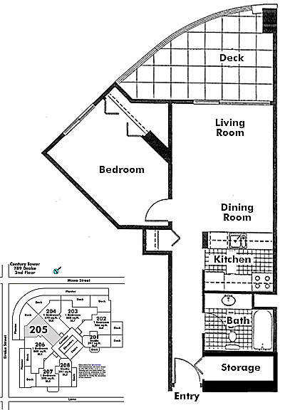 Floor plan 205