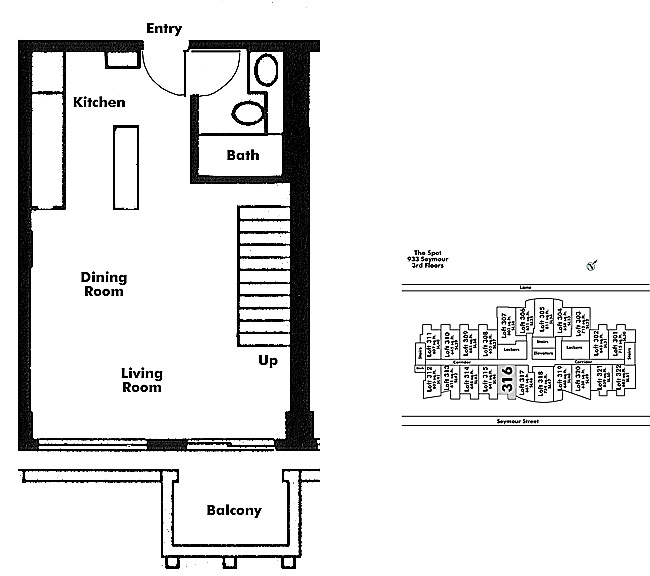 Floor plan Loft316
