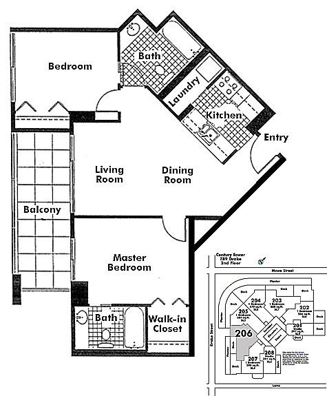 Floor plan 206
