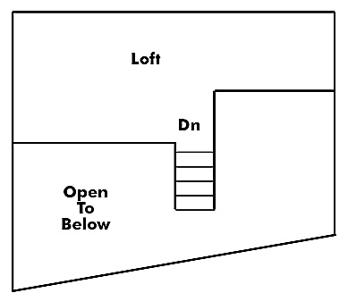 Floor plan Loft414