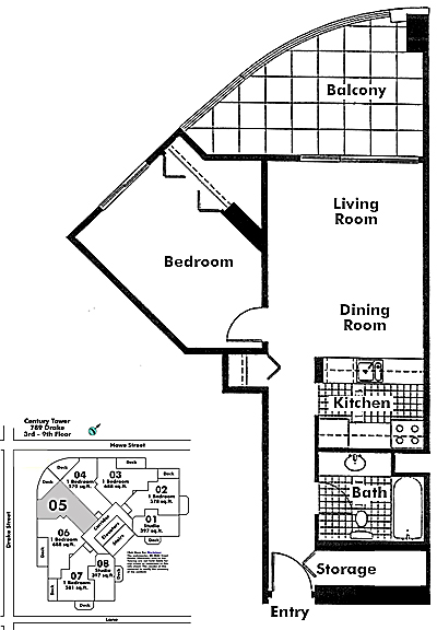 Floor plan 705