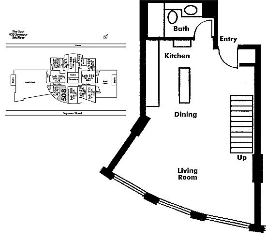 Floor plan Loft508
