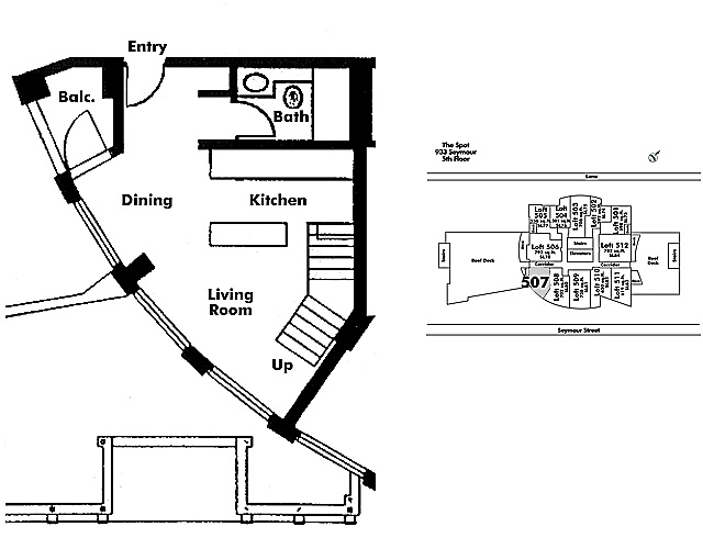 Floor plan Loft507