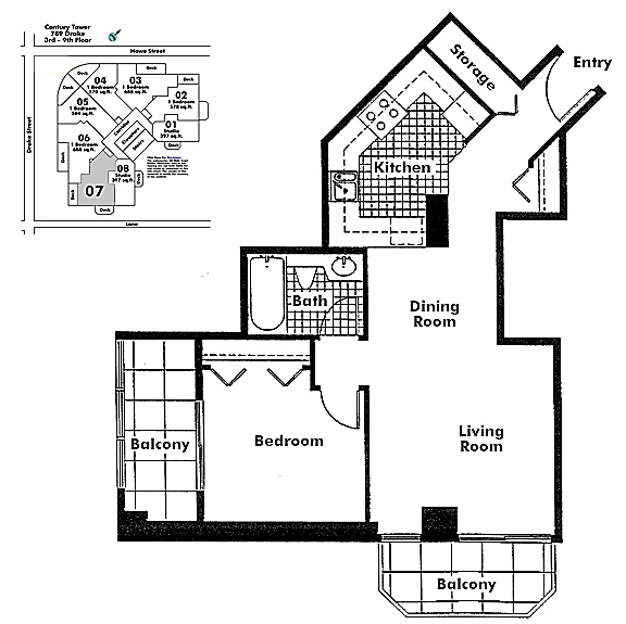 Floor plan 307