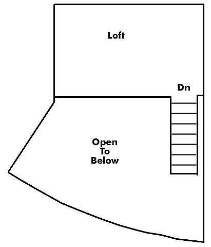 Floor plan Loft609