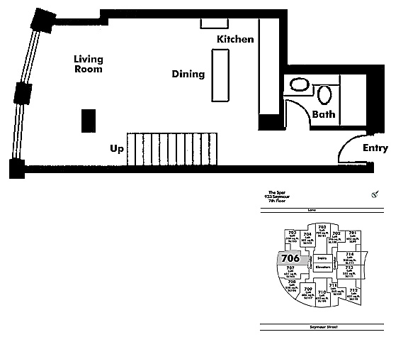 Floor plan Loft706