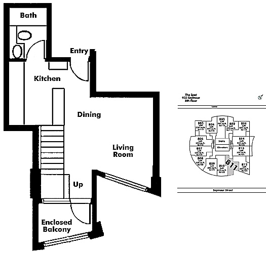 Floor plan Loft811
