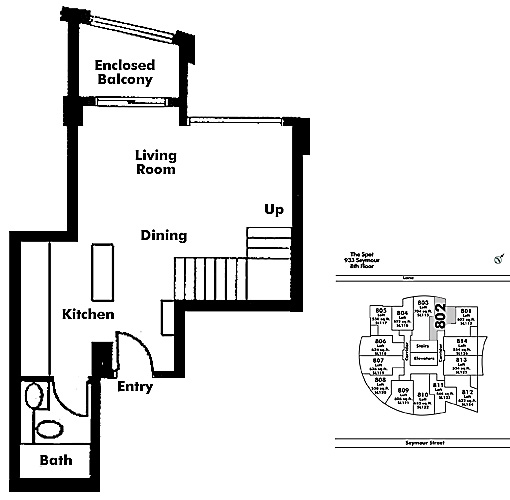 Floor plan Loft802