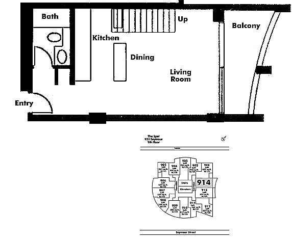Floor plan Loft914