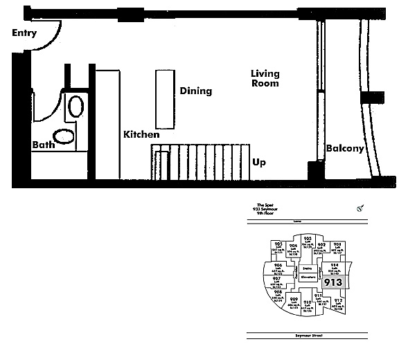 Floor plan Loft913