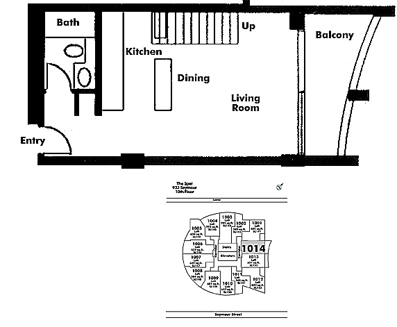 Floor plan Loft1014