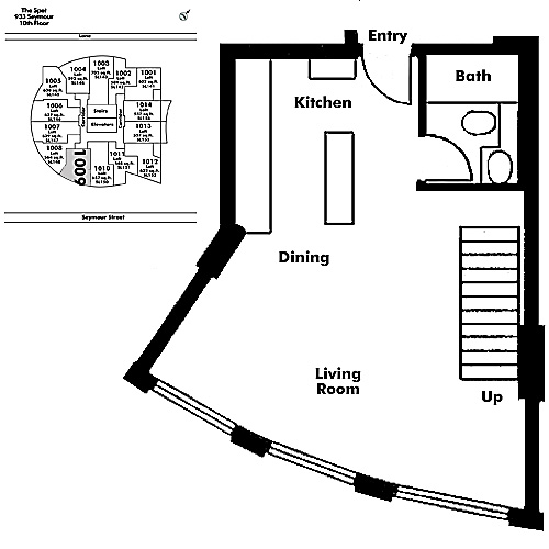 Floor plan Loft1009