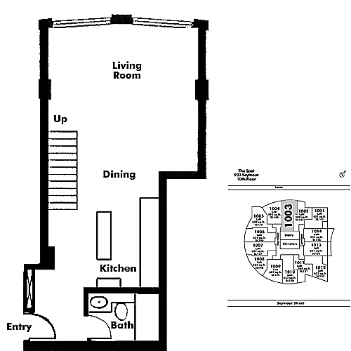 Floor plan Loft1003
