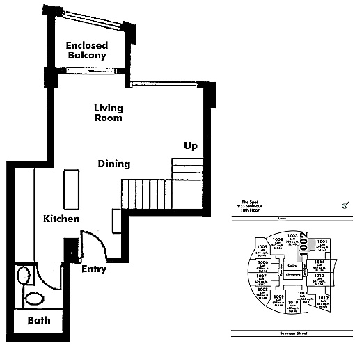 Floor plan Loft1002