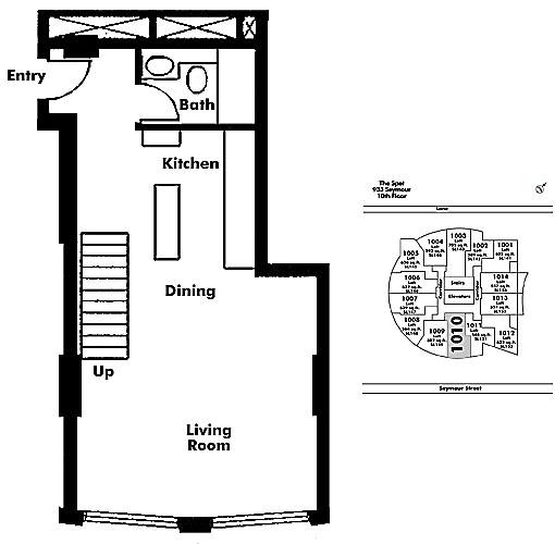 Floor plan Loft1010