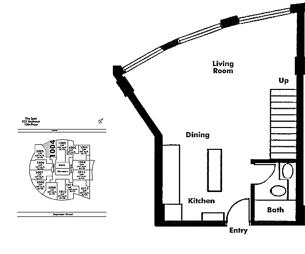 Floor plan Loft1004