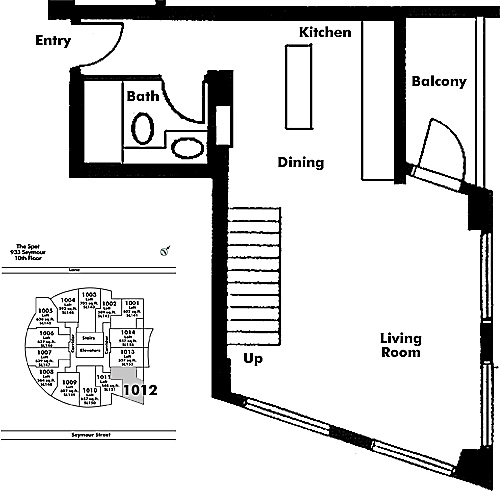 Floor plan Loft1012