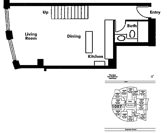 Floor plan Loft1007