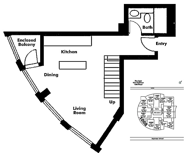 Floor plan Loft1008