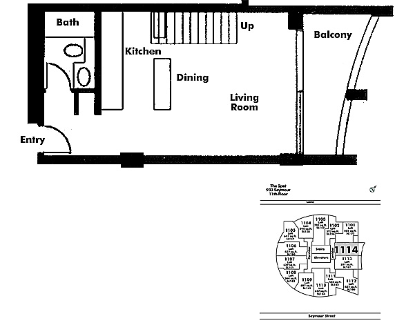 Floor plan Loft1114