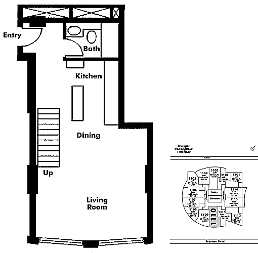 Floor plan Loft1110