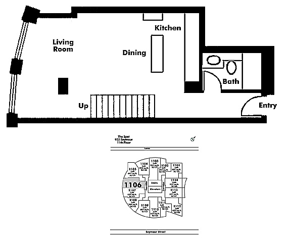 Floor plan Loft1106