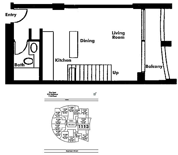 Floor plan Loft1113
