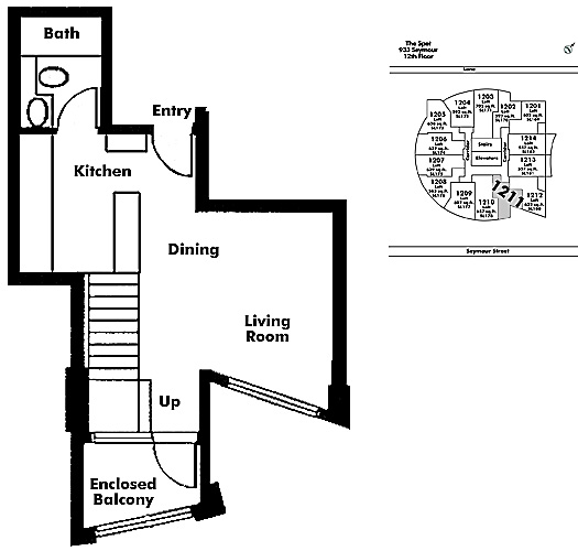 Floor plan Loft1211