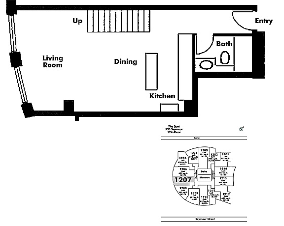 Floor plan Loft1207