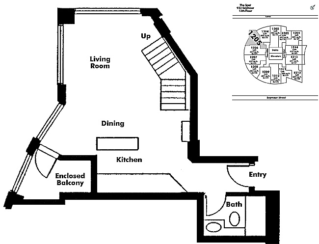 Floor plan Loft1205