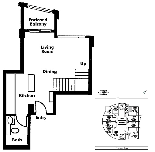 Floor plan Loft1202