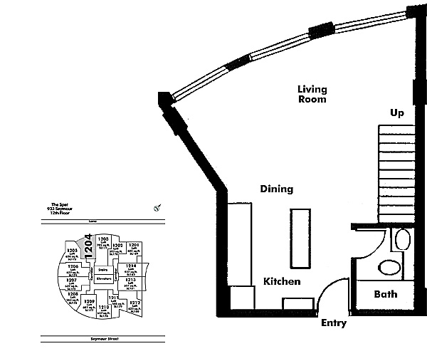 Floor plan Loft1204