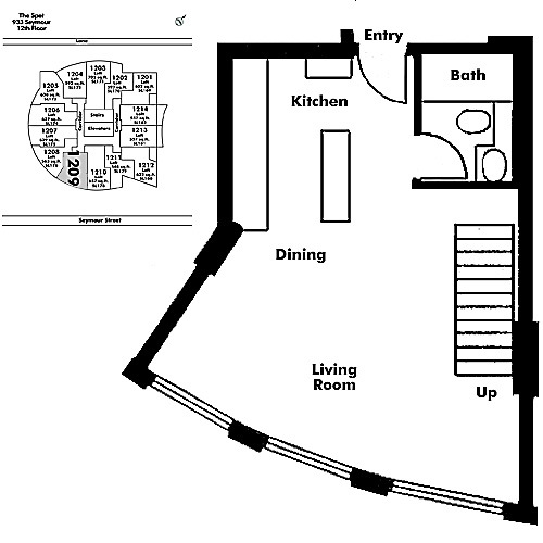 Floor plan Loft1209