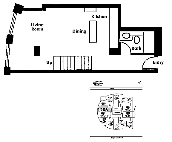 Floor plan Loft1206