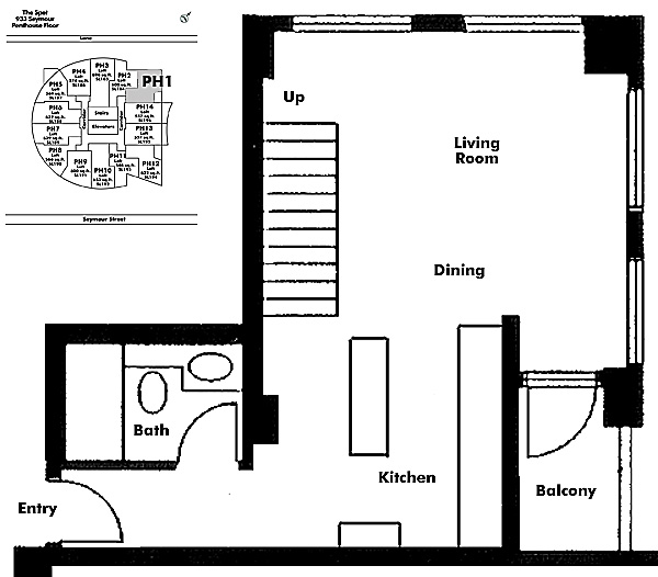 Floor plan PH1