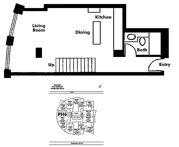 Floor plan PH6