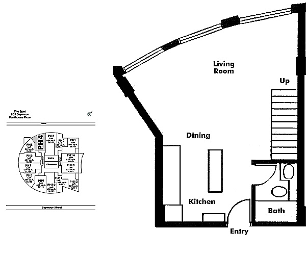 Floor plan PH4