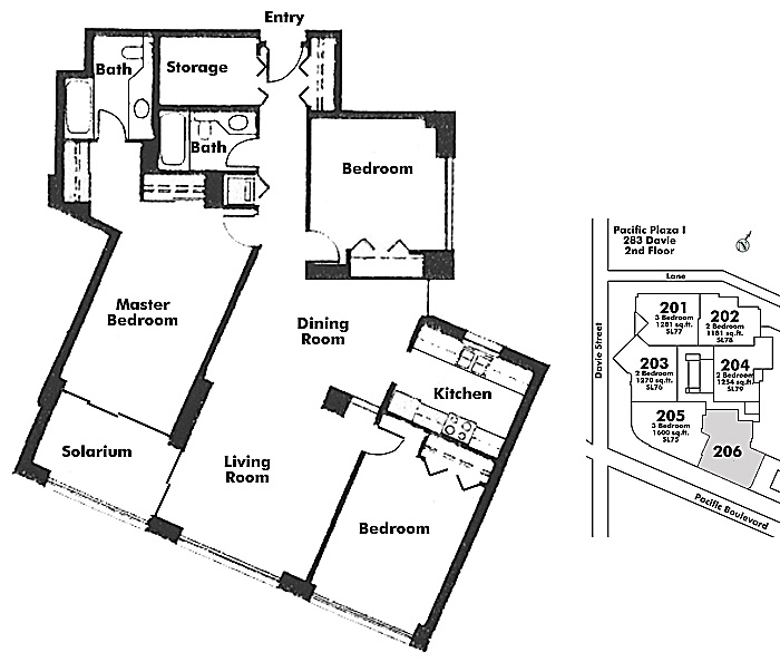 Floor plan 206