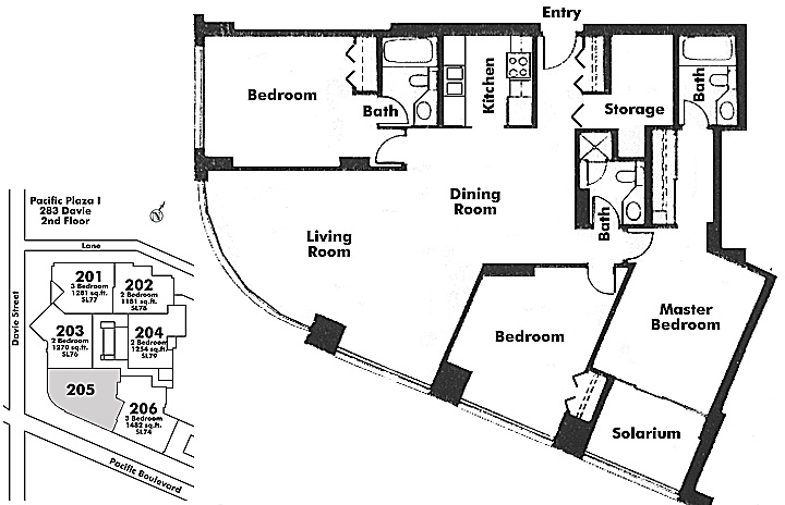 Floor plan 205