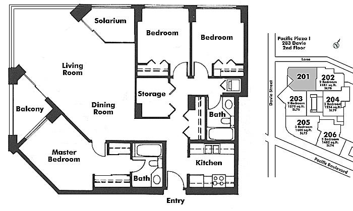 Floor plan 201