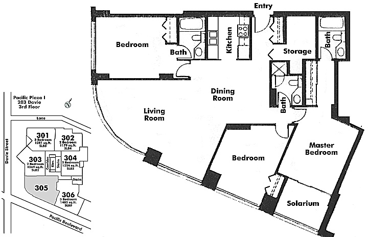 Floor plan 305