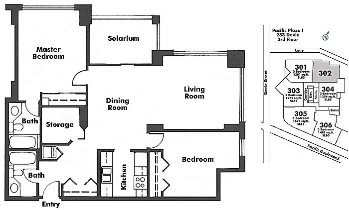 Floor plan 302