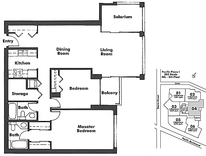 Floor plan 404