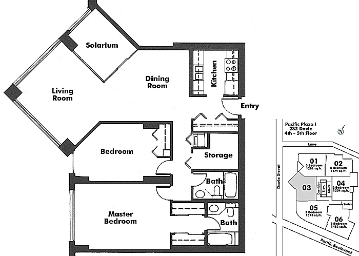 Floor plan 403